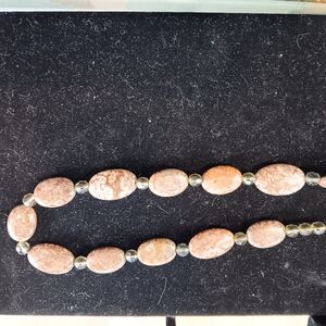 Elegant Stone Beaded Necklace